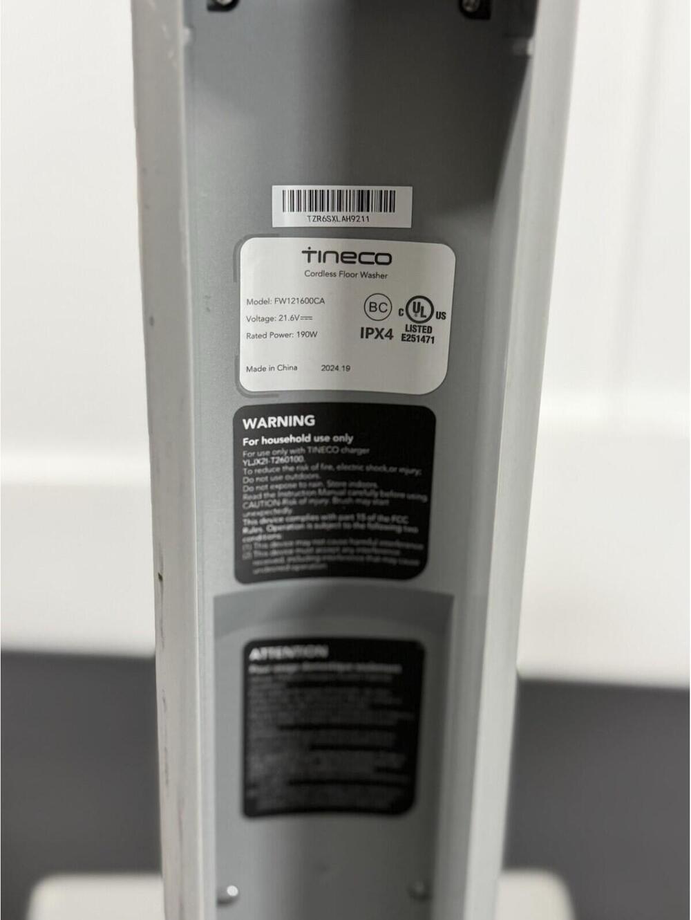 Tineco Cordless Floor Washer OEM Parts Lot FW121600CA Motor Base Tank - Picture 7 of 15